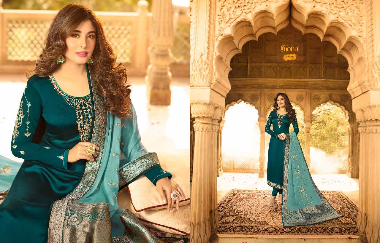 Fiona Kritika Heavy Dupatta Vol 9 Party Wear Suit Fiona Kritika Heavy Dupatta Vol 9 Party Wear Suit